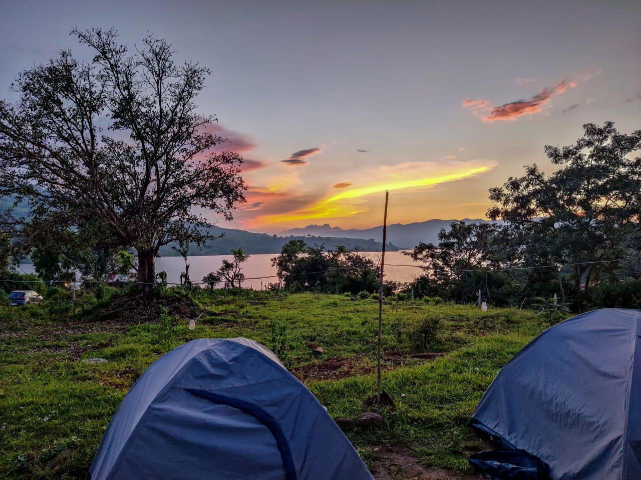 panshet lakeside camping